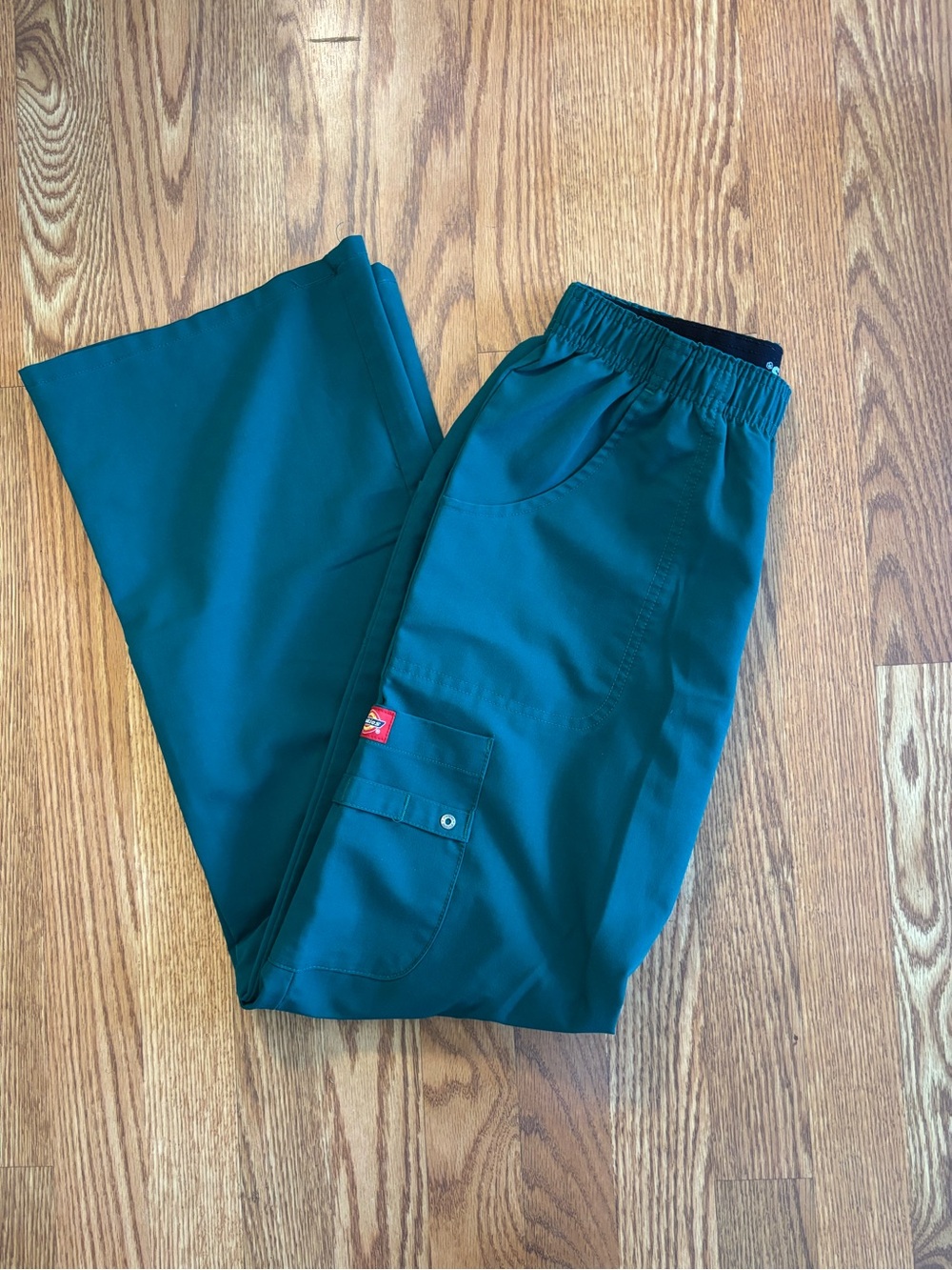 Dickies Hunter Green Scrub Pants Small
